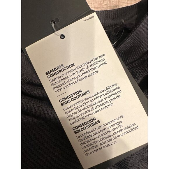 Under Armour Mens 3XL HeatGear Seamless Fitted Run T-Shirt In Black - Picture 6 of 7